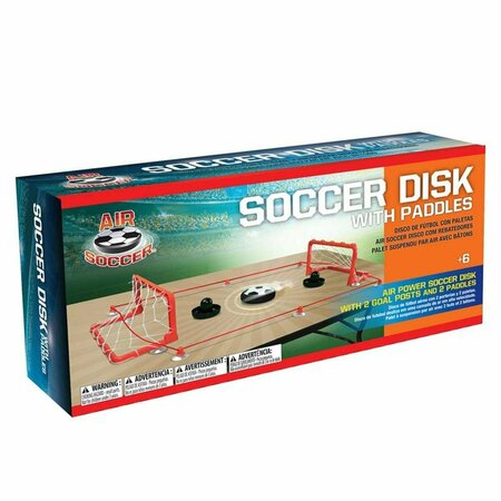 BACKSEAT Air Soccer Set with Paddles & Nets Action Game BA3577188
